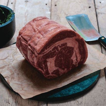 Bone-in pork roasting joint